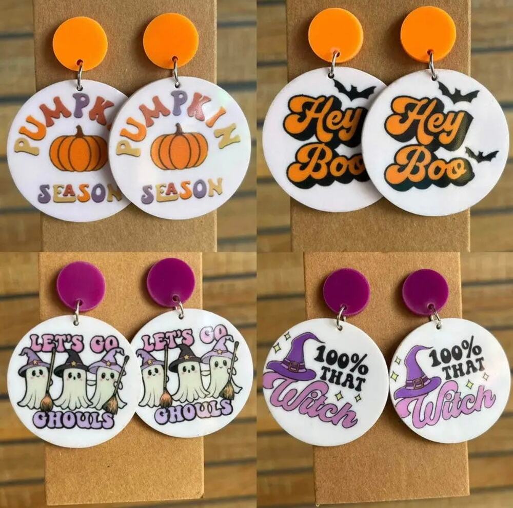 Halloween Earrings *5 Varieties* 1 Pair